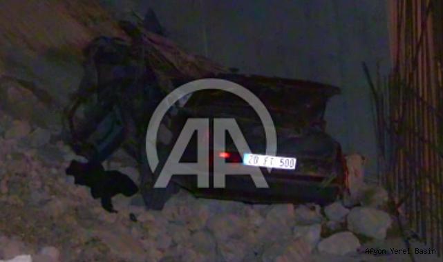 Otomobilin inşaat alanına düşmesi sonucu 4 kişi öldü