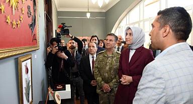 “Sanatçının Gözünden Büyük Taarruz” Sergisi Açıldı