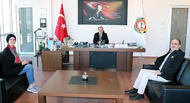 SERTESER'E TEBRİK ZİYARETİ..