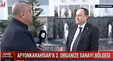 SERTESER, MERKEZ 2’NCİ OSB’Yİ A HABER’E ANLATTI