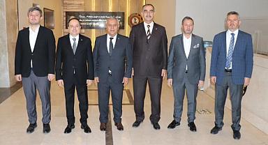 ZEYBEK’TEN SERTESER VE ÇELİKTEN’E TEBRİK ZİYARETİ