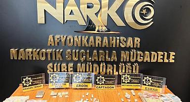 Afyonkarahisar'da uyuşturucu operasyonu
