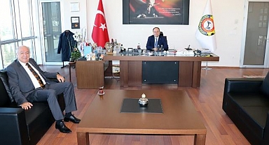 ALİMOĞLUN'DAN TEBRİK ZİYARETİ