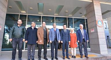 BAŞKAN DR. MUSTAFA ÇÖL’DEN DEVLET HASTANESİNE ZİYARET