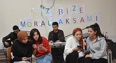 Destine Hatun Yurdunda “Biz Bize Moral Akşamları” etkinliği düzenlendi