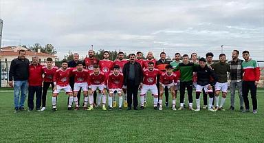 Dinar Belediyespor, Evciler Belediyespor ile karşılaştı.