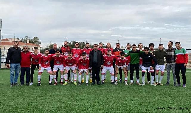 Dinar Belediyespor, Evciler Belediyespor ile karşılaştı.