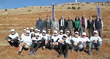 Dinar GÜRİŞ'de 10 Bin Fidan Dikimi Yapıldı