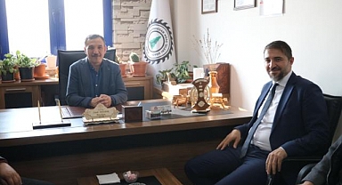 Dr. Ersan Özgür, Ağaç İşleri Oda Başkanlığı'nı ziyaret etti