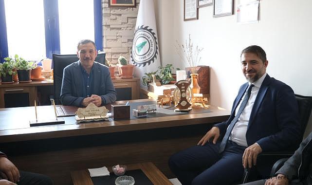 Dr. Ersan Özgür, Ağaç İşleri Oda Başkanlığı'nı ziyaret etti