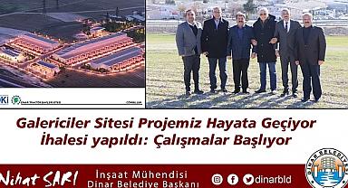 Galericiler Sitesi Projemizin ihalesi yapıldı: Çalışmalar başlıyor