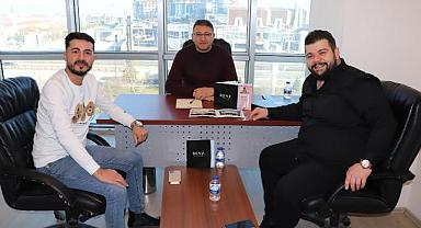 GENÇ İŞ İNSANLARINDAN ÖZKAN’A ZİYARET