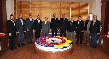 İL EMNİYET MÜDÜRÜ TEMİZ, ATSO’YU ZİYARET ETTİ