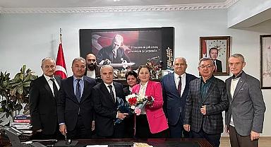 İYİ Parti Dinar İlçe Teşkilatından Kaymakam Kemal Duru'ya Ziyaret