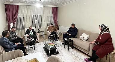 KAYMAKAM DURU UZMAN ÇAVUŞ ENES DALGALI'YI ZİYARET ETTİ