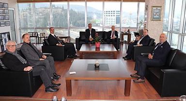 KOÇAK’TAN SERTESER VE ÇELİKTEN’E “HAYIRLI OLSUN” ZİYARETİ