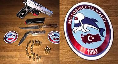 POLİS EKİPLERİNİN DUR İHTARINA UYMADI AMA YAKALANDI.!