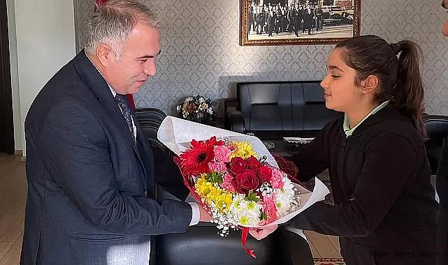 Selçuk Gürdal Ortaokulundan Kaymakam Duru'ya Ziyaret