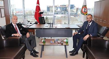 SLOVENYA FAHRİ KONSOLOSU İZMİRLİOĞLU, ATSO GENEL SEKRETERİ ŞENOL’U ZİYARET ETTİ