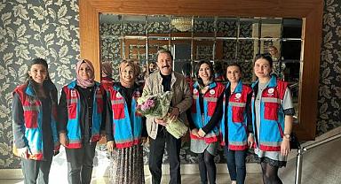 Tarlacı, ihtiyaç sahibi ailelere ziyaretlerini sürdürüyor