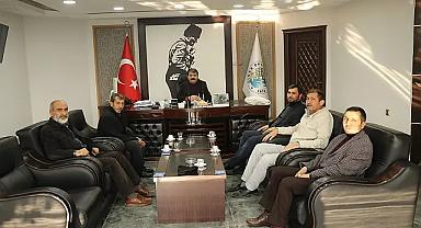 Umreden dönen cami imam hatiplerinden Nihat Sarı'ya iade-i ziyaret