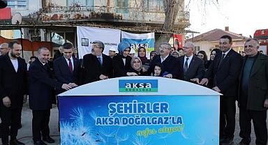 Vali Kübra Güran Yiğitbaşı, ilçelerdeki doğalgaz hizmete alım törenlerine katıldı