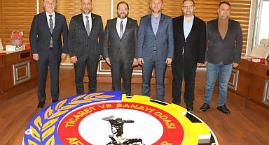 ZONGULDAK HEYETİNDEN ATSO’YA ZİYARET