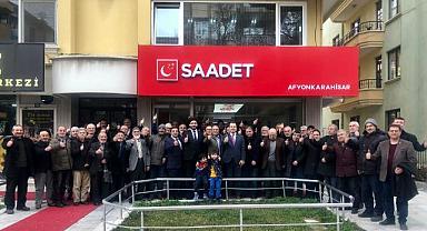 “AFYON HAK ETTİĞİ DEĞERİ SAADET İKTİDARINDA GÖRECEK!”