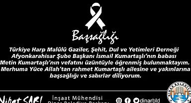 Belediye Başkanı Nihat Sarı'dan Başsağlığı Mesajı 