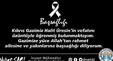 Belediye Başkanı Nihat Sarı'dan Başsağlığı Mesajı