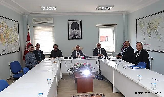 Belediye Başkanı Nihat Sarı, Dinar OSB Toplantısına katıldı