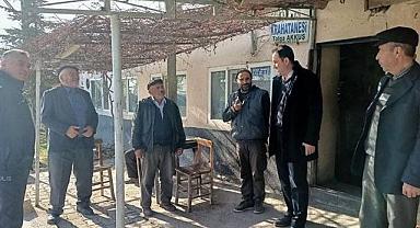 Bolvadin Kaymakamı Taner Bolat, Büyükkarabağ köyünde ziyarette bulundu.