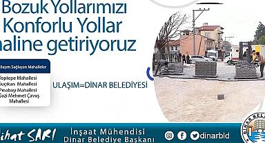 Bozuk yollarımızı konforlu yollar haline getiriyoruz