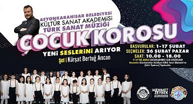 	ÇOCUK KOROSU YENİ SESLERİNİ ARIYOR