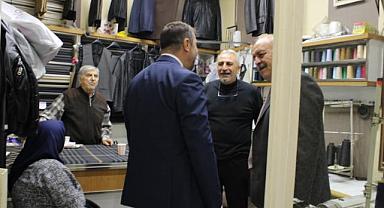 Dr. Ersan Özgür’den esnaf ziyareti 