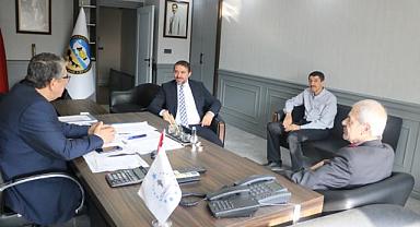 Dr. Ersan Özgür, ESKK Başkanı Birliktir’i ziyaret etti