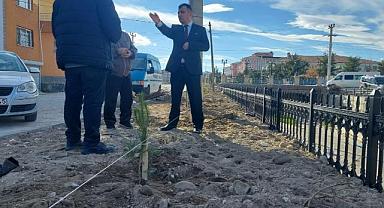 Emirdağ'da Fidanlar Toprakla Buluşturulmaya Devam Ediyor