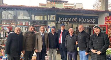 MHP Teşkilatı Başmakçı’da esnafı ziyaret etti