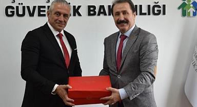 Mustafa Tarlacı Kuzey Kıbrıs Türk Cumhuriyeti’nde. 