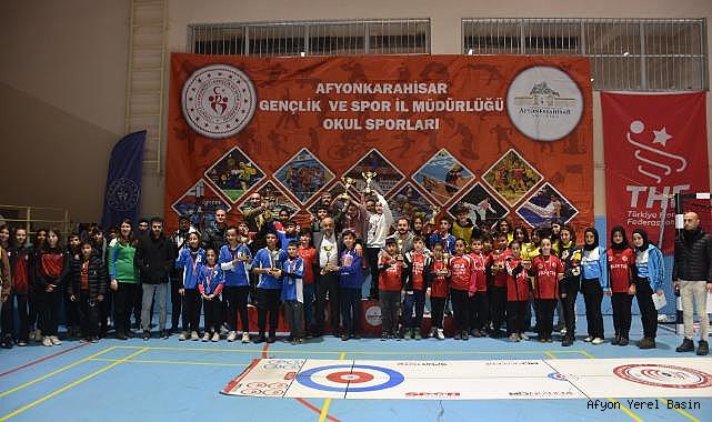 Okul Sporları Gençler ve Küçükler Curling Müsabakaları tamamlandı