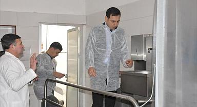 Sandıklı Kaymakamı Mehmet Sülün, jeotermal serayı ziyaret etti