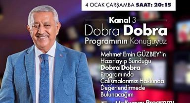 	ZEYBEK BAŞKAN KANAL 3 TV´YE KONUK OLUYOR