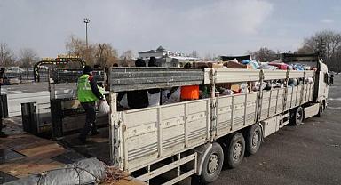 Afyonkarahisar'da deprem bölgesine yardım ve destekler sürüyor