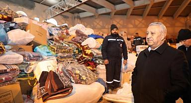 AFYONKARAHİSAR DEPREMZEDELER İÇİN SEFERBER OLDU