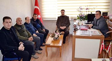 Akar ailesine taziye ziyareti.