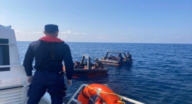 Aydın'da 63 düzensiz göçmen kurtarıldı​​​​​