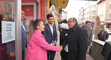 BAŞKAN DR. MUSTAFA ÇÖL İŞ YERİ AÇILIŞINA KATILDI