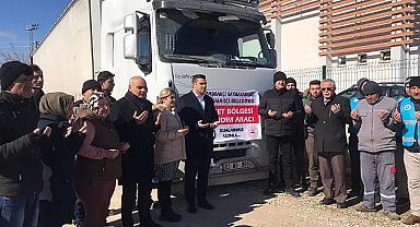 Başmakçı'dan Yardım Tırı Yola Çıktı
