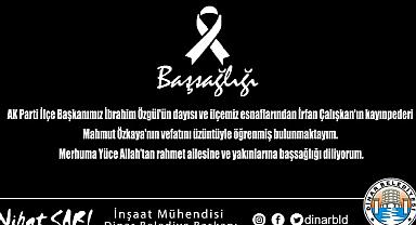 Belediye Başkanı Nihat Sarı'dan Başsağlığı Mesajı