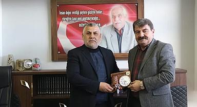 Belediye Başkanı Nihat Sarı'dan Taşıyıcılar Kooperatifine teşekkür ziyareti